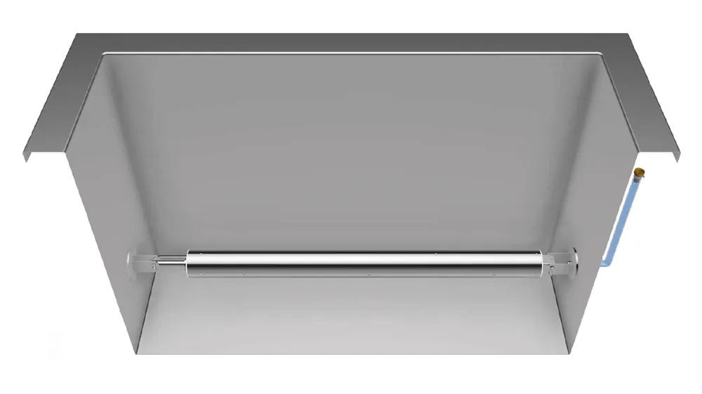 Markenware Schwimmbad Unterflurrolladen Komplett für Edelstahlbecken 150Nm-129mm