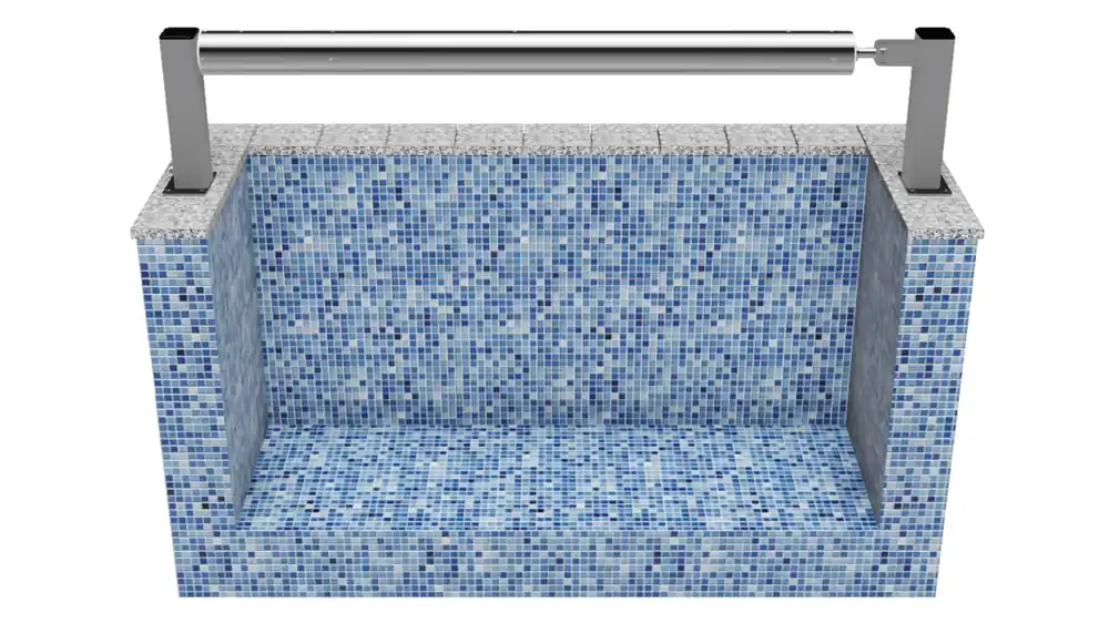 Direktkauf Waterbeck Säulenhalterung Oberflur Anlage