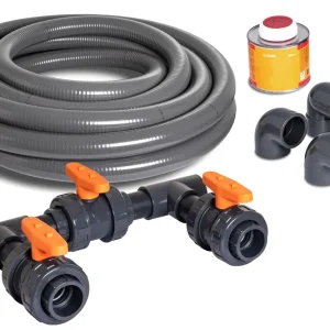 Bypass Set für Wärmepumpe 50mm Anschluß Beliebt