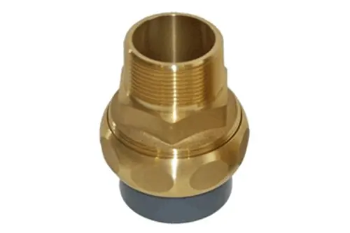 Übergangsverschraubung PVC/Rotguß Außengewinde d= 32 mm x 1" AG Aktuell