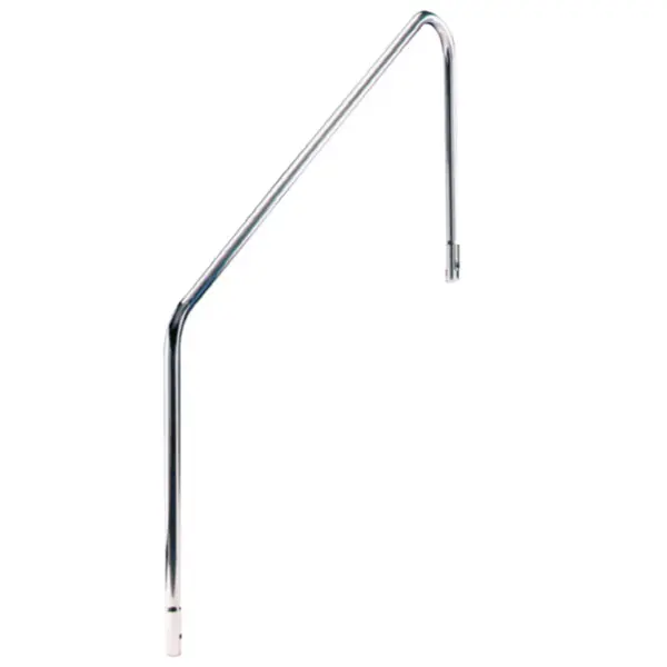 Treppen-Haltegriff Geländer V4A 1524 mm, mit Flansch Nur Heute