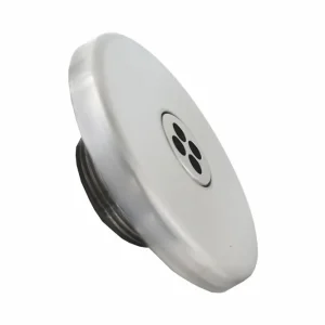 Aktuell Behncke V4A Einlaufdüse 1 1/2" Gewinde für Fliesen- und Betonbecken 													 																																																																																											4x 7,9 mm