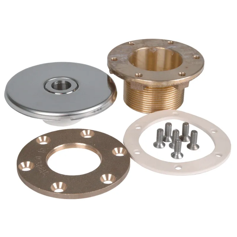 Sonderaktion Lahme Einlaufdüse Folienbecken 2" AG, Kugel 4 x 8 mm, 40 mm, Bronze