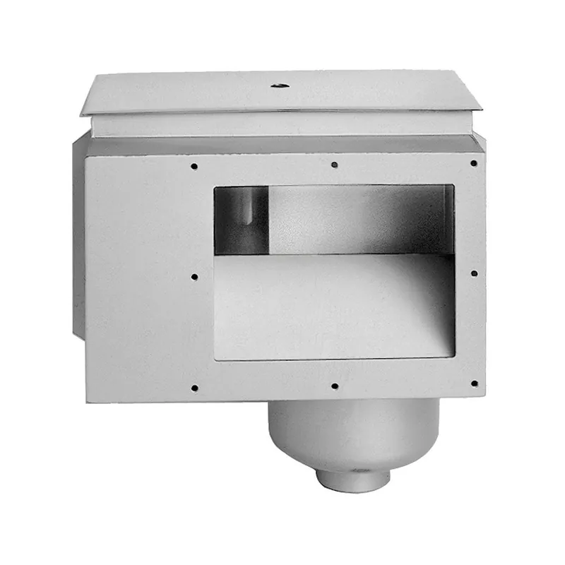 Neue Ware Behncke V4A Skimmer B200 Saugbreite 200mm Betonbecken mit Streichfolie