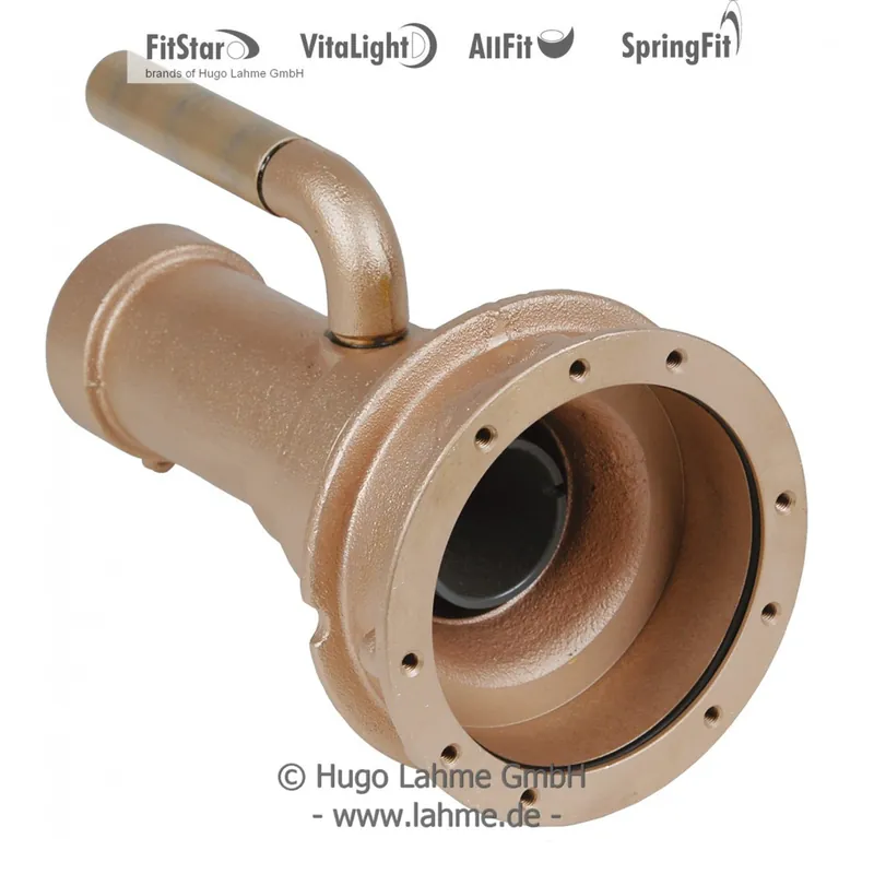 Zertifiziert Lahme Combi Whirl Wandeinbaugehäuse Druckseite Fliesen-, Folien- und Betonbecken, Bronze