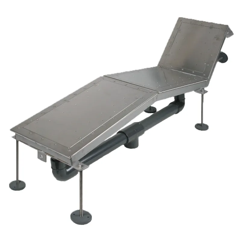 Saisonangebot Lahme Luftsprudelliege Einbausatz Fliesenbecken Rotguß, 3-fach