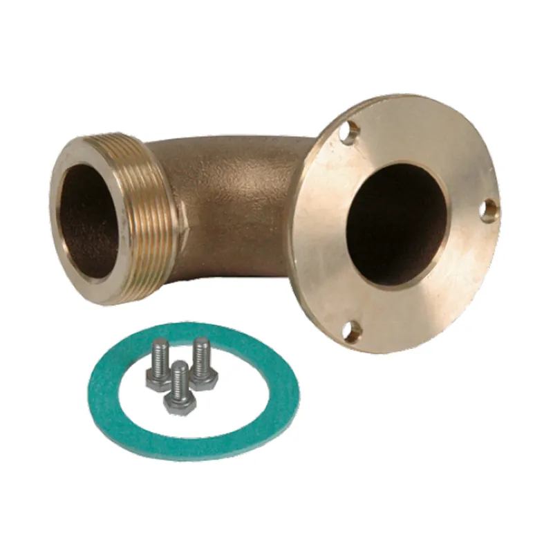 Geprüft Lahme Pumpendruckstutzen G2 30°, Bronze, GSB 40