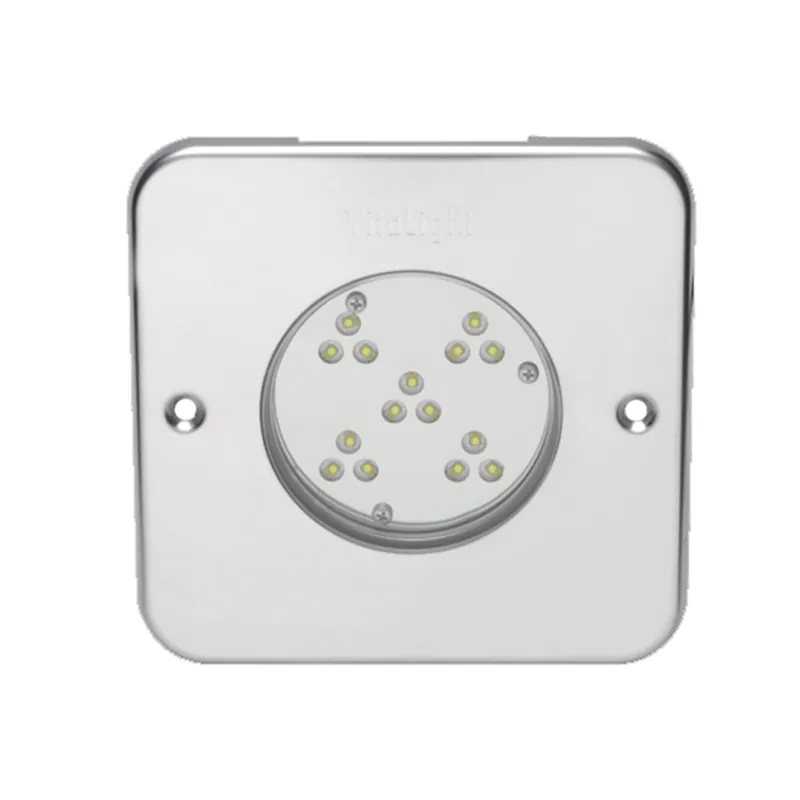 Bestseller Lahme VitaLight 24V DC Power LED 2.0 UWS-Einsatz d=146/150mm quadratisch, Kaltweiß, Bronze, 15 Power Leds