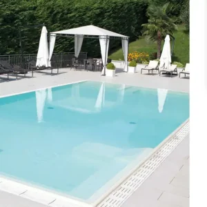 Abverkauf ELBE Elite Trittschutzbahn Schwimmbadfolie Arctic White, 5 m