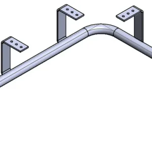 Aktuell Rohrbahn Jäger PRO 250 8 cm, 800 x 1400 mm, links gekurvt