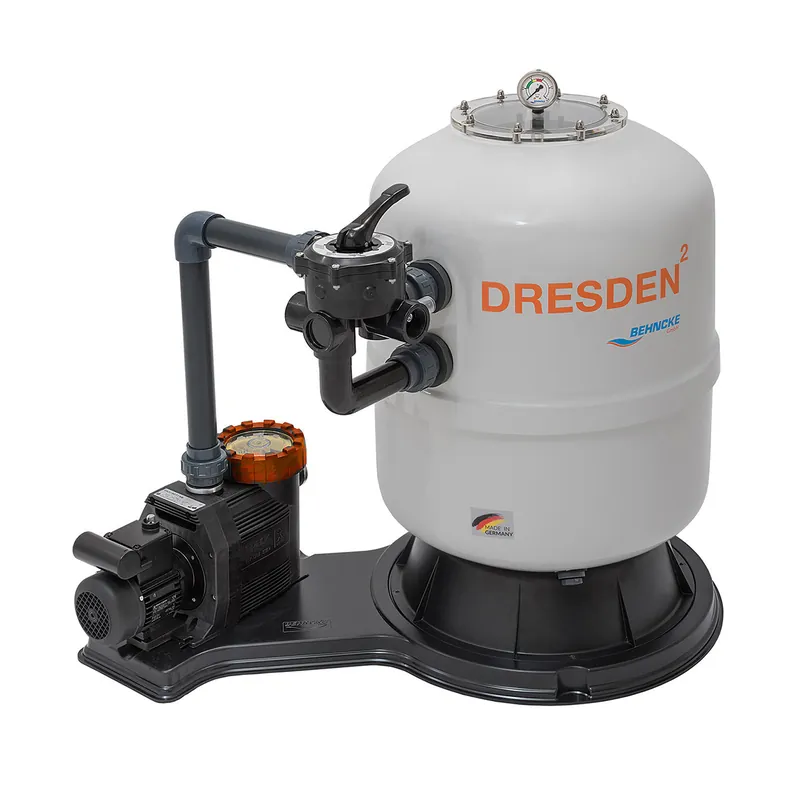 Behncke Sandfilteranlage Dresden mit 6-Wegeventil, 600 mm, Comfort 14 230 V Mega-Angebot
