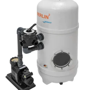 Behncke Hochschicht Filteranlage Berlin mit 6-Wegeventil, 750 mm, Deluxe 25 400 V Neuheit