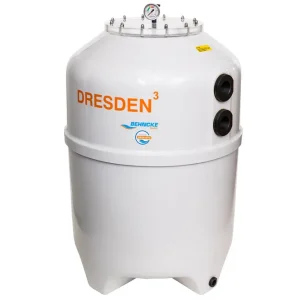 Preiswert Behncke Filterbehälter Dresden mit Besgo Stangenventil, 750 mm