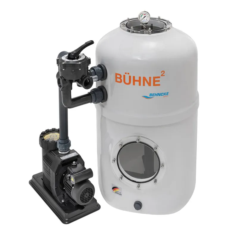 Nur Heute Behncke Filteranlage Bühne mit Besgo Stangenventil, 600 mm, Comfort 14 230 V