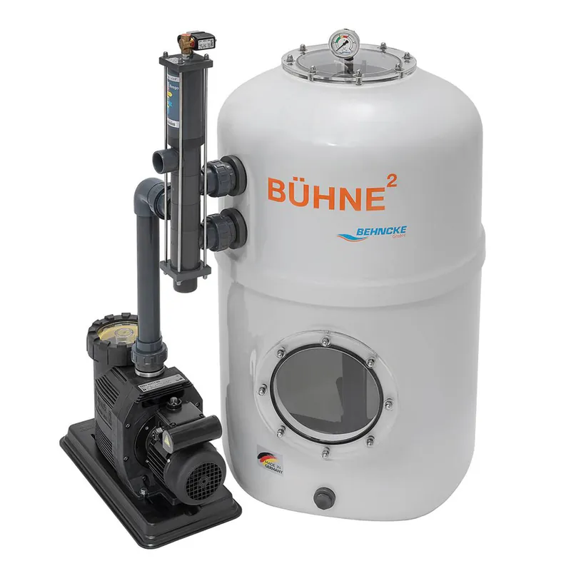 Preis Gesenkt Behncke Filteranlage Bühne mit Besgo Stangenventil, 750 mm, Deluxe ECO VS 230 V