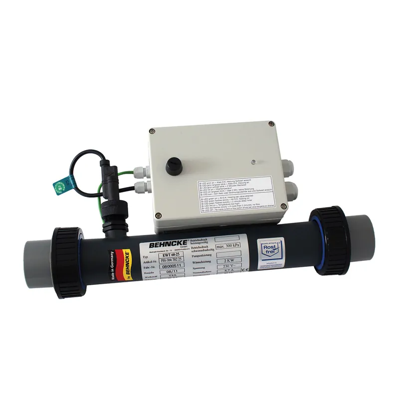 Behncke Elektrowärmetauscher EWT60 1,5 kW, 25 mit Strömungsschalter Mega-Angebot