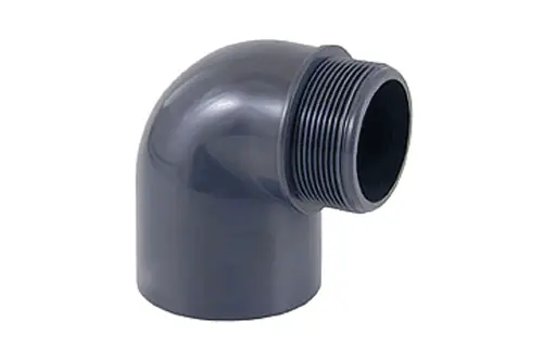 Winkel 90° mit Außengewinde d= 63 mm x 2" AG Beliebt