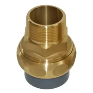 Übergangsverschraubung PVC/Rotguß Außengewinde d= 63 mm x 2" AG Knallerangebot