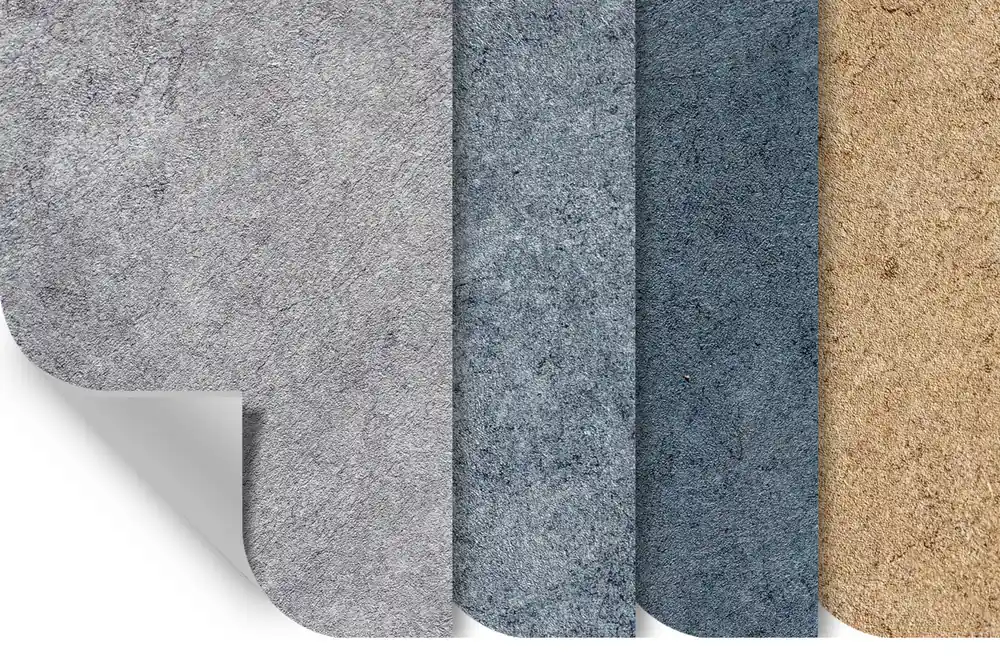 ELBE SOLID Stone Poolfolie Steinoptik mit 3D-Oberfläche Graphite, 25 m, 1,65 m Letzte Chance