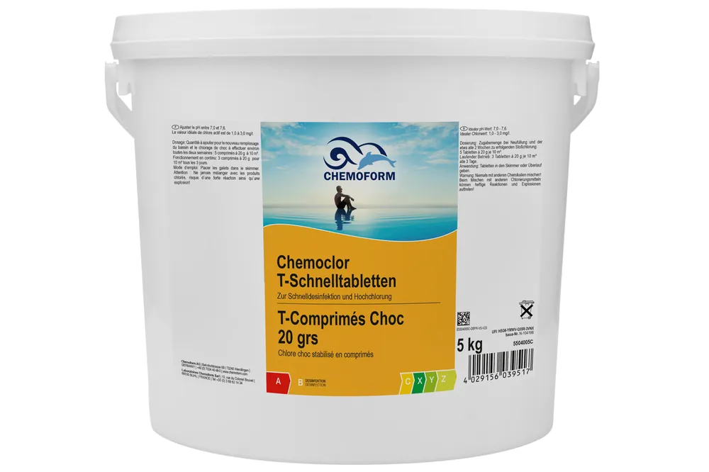 Chemoclor T-Schnelltabletten 5 kg Neuheit