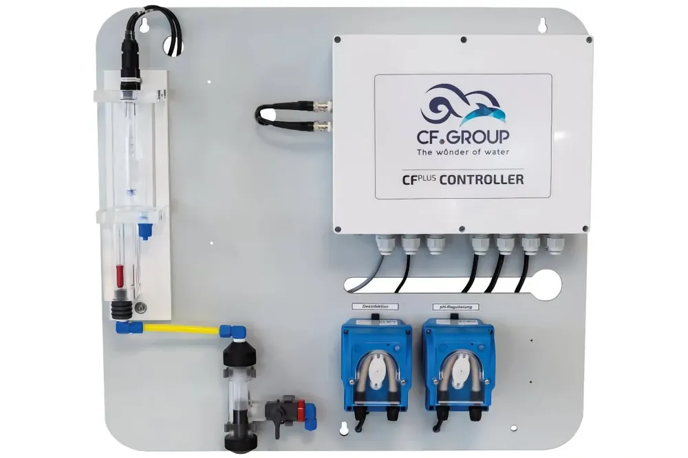 CF Plus Controller – Zentralisierte intelligente Beckensteuerung Comfort light 3-fach Messung Markenprodukt