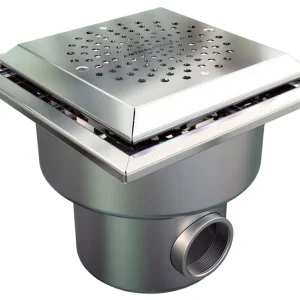 Preiswert Bodenablauf Pool Edelstahl V4A 250×250 mm – AstralPool STYLE 													 																																																																																																																																																																																																														Betonbecken, 															Antiwirbel Deckel