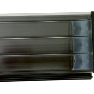 Poolabdeckung Rollladen TIXIT – Lamellenabdeckung aus PVC & Polycarbonat 3,0 x 7,0 m, Kristallschwarz, Polycarbonat L69 Saisonangebot