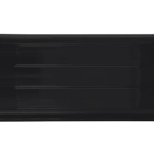 Top-Preis Poolabdeckung Rollladen TIXIT – Lamellenabdeckung aus PVC & Polycarbonat 3,0 x 8,0 m, Absolut Schwarz, Polycarbonat L69
