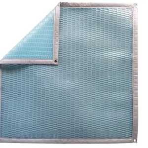 Pool Solarfolie Luftpolsterabdeckung - Wärmeschutz & Verdunstungsschutz 3,0 x 5,0 m, Alveolar Blau Transluzent Meistverkauft