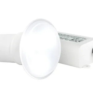 Bestpreis Mini LED Poolbeleuchtung für Stufen und Nischen – LumiPlus FlexiMini On Off DC 24V, Weiß, Stufen