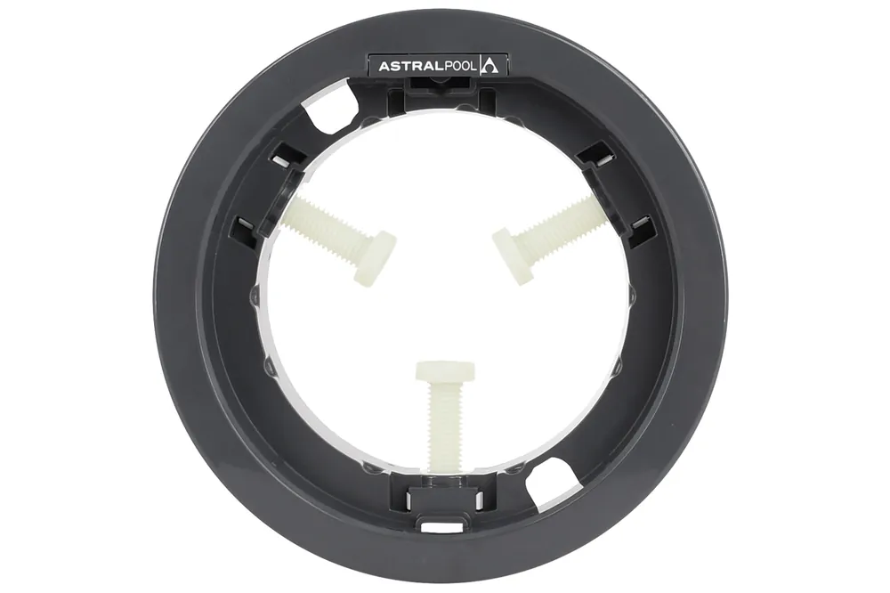 Poolbeleuchtung Blende FlexiPure – AstralPool LumiPlus Flexi Befestigungssystem Betonbecken, Anthrazit Sonderaktion