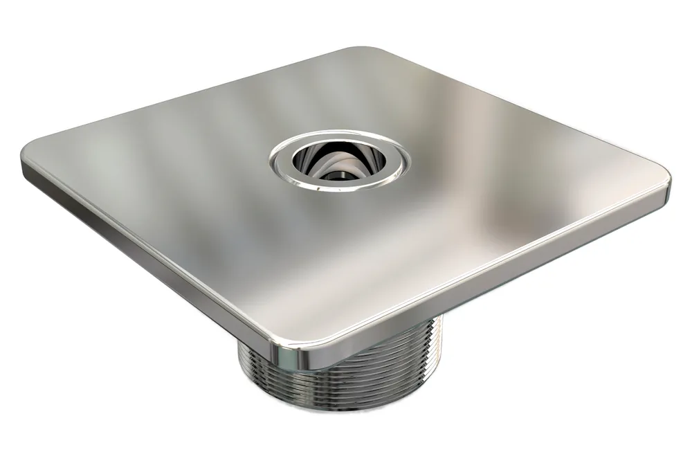 Online Kaufen Einlaufdüse Pool Edelstahl V4A Ø 105 mm – AstralPool STYLE 35 mm, 1x 25 mm, Eckig