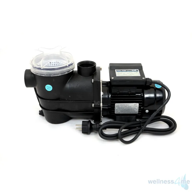 Beta Filter Pumpe 7 m³/h mit Vorfilter, Kabel, Poolpumpe für Sandfilteranlage Sichere Zahlung
