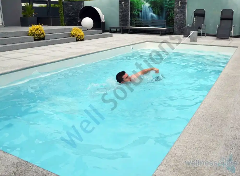 WelaSol Free Swim Gegenschwimm Gurt ohne Bodenhülse 2. Wahl Sichere Zahlung