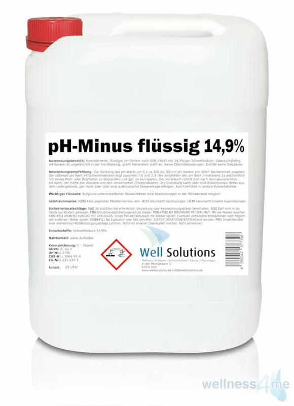 Abverkauf pH-Minus flüssig 28 Liter