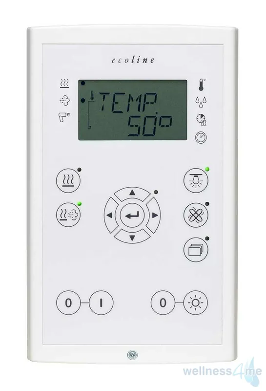 Neu Im Sortiment Saunasteuerung ecoline 2200-Design weiß