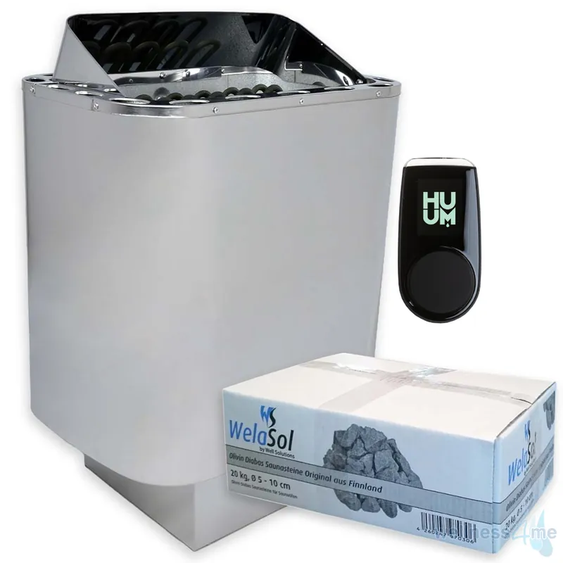 Kracherpreis Saunaofen Next mit UKU Saunasteuerung 4,5 - 9 kW