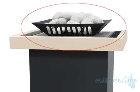 Jetzt Kaufen Aufsatzrahmen Steinkorb für Cubo Saunaofen