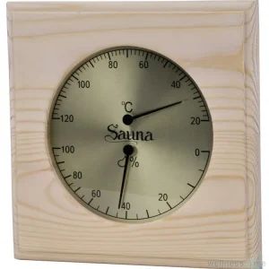 Aktuell Sauna Thermo-Hygrometer Kombianzeige