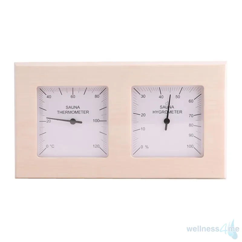 Thermometer Hygrometer weiß geteilt Saisonangebot