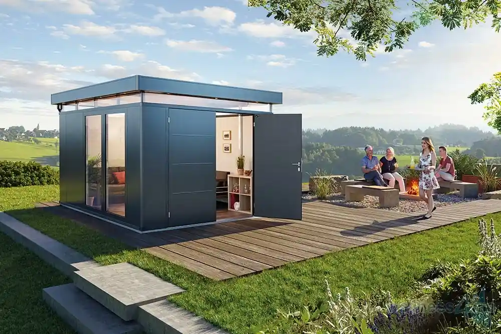 High-End Gartenhaus CasaNova von biohort Knallerangebot