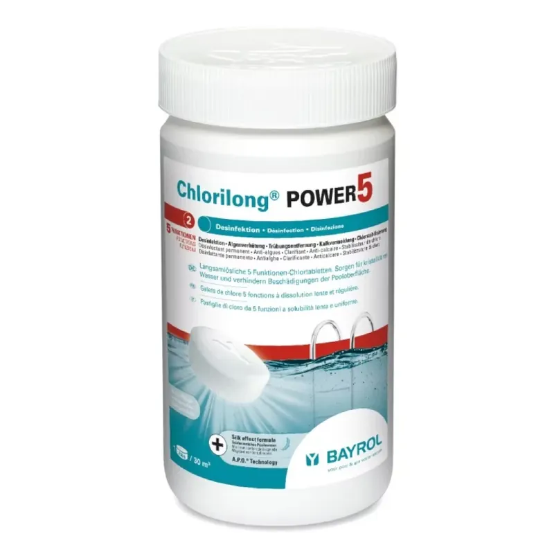 Schneller Versand BAYROL Chlorilong POWER5 | Chlortabletten