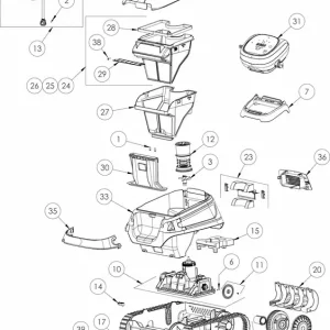 Schnäppchen Zodiac CNX Raupenband Set (2 Stk.) | Für CNX-Serie