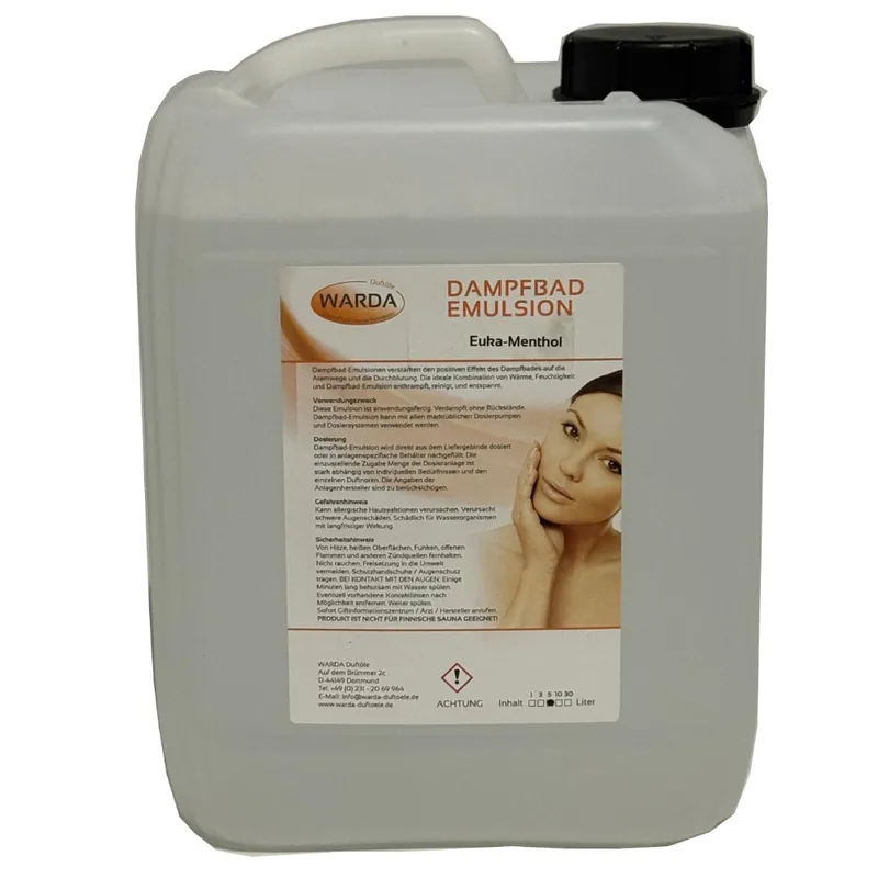 Zertifiziert Warda Dampfbademulsionen 10 L Passions Blume