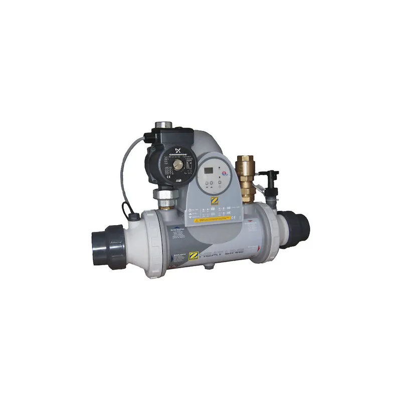 Zodiac Poolwärmetauscher PSA Heat Line 20 kW mit Steuerung und Pumpe Zertifiziert